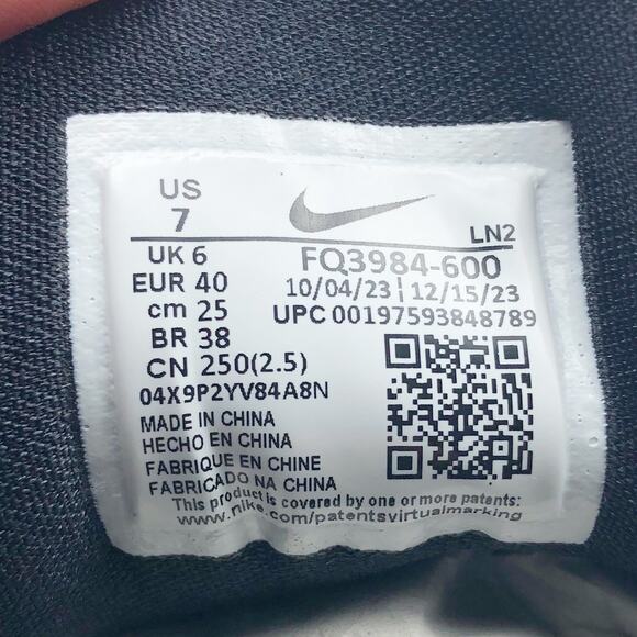 Nike Mens Alpha Menace 4 Pro NRG Molded Football Cleats Size 7 Orange Black NWOB - Picture 11 of 11